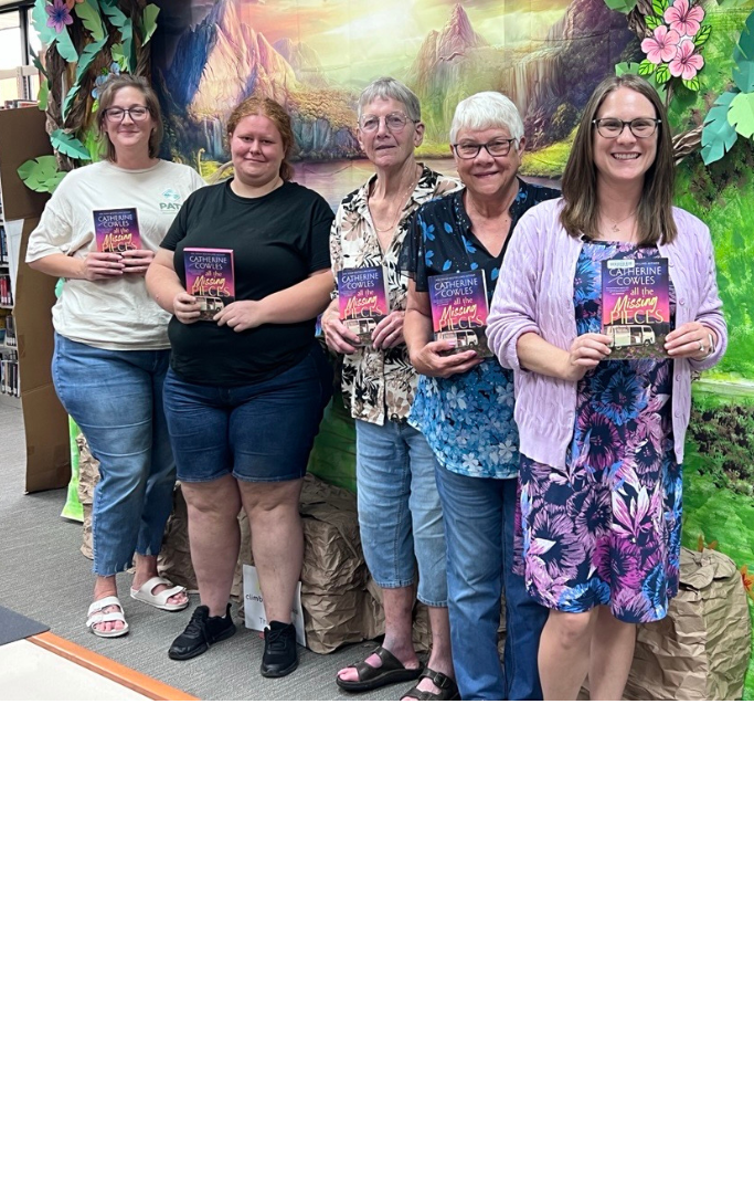 Women holding books.